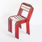 Stühle aus Eisen & Holz im Stil von Tolix, Frankreich, 1950er, 4er Set 3