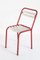 Stühle aus Eisen & Holz im Stil von Tolix, Frankreich, 1950er, 4er Set 6
