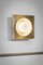 Lampada da parete Kins in ottone bianco di Bert Frank, Immagine 2