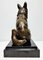 JB Deposee, Sculpture of a Wolf, 20th Century, Bronze, Image 6