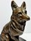 JB Deposee, Sculpture of a Wolf, 20th Century, Bronze 5