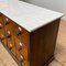 Apothecary Chest of Drawers with Marble Top, 1930s 9