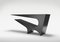 Star Axis Console in Matte Black Aluminum by Neal Aronowitz 3