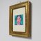 Expressionist Portrait of Woman, Early 20th Century, Wax, Framed, Image 2