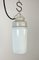 Industrial White Porcelain Pendant Light with Milk Glass, 1970s, Image 7