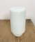 Industrielle weiße Hängelampe aus Porzellan mit Milchglas, 1970er 11