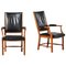 Armchairs by Erik Chambert for Chamberts Möbelfabriker, Set of 2 1