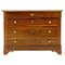 French Empire Style Walnut Commode Chest of Drawers, 1920s 1