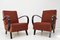 Bentwood Armchairs by Jindrich Halabala for Up Závody, 1950s, Set of 2 3