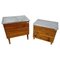 Vintage Industrial Nightstands, 1950s, Set of 2 1