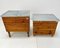 Tables de Chevet Industrielles Vintage, 1950s, Set de 2 3