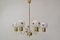 Mid-Century Chandelier from Kamenicky Senov, 1970s, Image 11