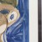 Raymond Debiève, Porträt eines Knaben in Blau, 1960er, Gouache auf Papier 12