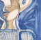 Raymond Debiève, Porträt eines Knaben in Blau, 1960er, Gouache auf Papier 13