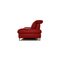 Model 1510 Two Seater Sofa in Red Leather from Himolla 12