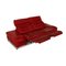 Model 1510 Two Seater Sofa in Red Leather from Himolla 3