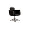 Black Leather 21-6091 Conference Chair from Stoll Giroflex 1
