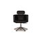 Black Leather 21-6091 Conference Chair from Stoll Giroflex 7