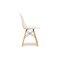 White Plastic & Wood DSR Side Chair by Eames for Vitra, Image 8