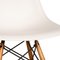 Chaise d'Appoint DSR en Plastique et Bois Blanc par Eames pour Vitra 3