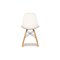 Chaise d'Appoint DSR en Plastique et Bois Blanc par Eames pour Vitra 9