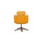 21-6091 Conference Armchair in Yellow Leather from Stoll Giroflex, Image 9