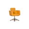21-6091 Conference Armchair in Yellow Leather from Stoll Giroflex, Image 1