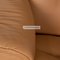 Beiger Sunrise Ledersessel & Fußhocker in Beige von Stressless, 2er Set 6