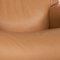 Poltrona e poggiapiedi Sunrise in pelle beige di Stressless, set di 2, Immagine 4