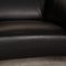 Black Leather 322 Armchair by Rolf Benz 3