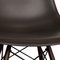 Grauer DSR Beistellstuhl aus Kunststoff & Holz von Eames für Vitra 3