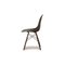 Grey Plastic & Wood DSR Side Chair by Eames for Vitra 11