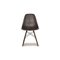 Chaise d'Appoint DSR en Plastique Gris et Bois par Eames pour Vitra 8