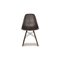 Grey Plastic & Wood DSR Side Chair by Eames for Vitra 8