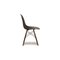 Chaise d'Appoint DSR en Plastique Gris et Bois par Eames pour Vitra 9