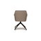 Chaises Mara en Cuir Gris de Leolux, Set de 2 8