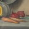 Adriano Gajoni, Still Life with Food, 20th Century, Oil on Hardboard, Image 6