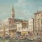 E. Zeno, Glimpse of Riva degli Schiavoni, 20th Century, Oil on Canvas, Image 3