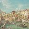 E. Zeno, Il Ponte del Rialto, XX secolo, Olio su tela, Incorniciato, Immagine 3