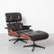 Lounge Chair and Ottoman by Charles & Ray Eames for Vitra for Eames Vitra, Set of 2 4