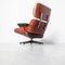 Lounge Chair and Ottoman by Charles & Ray Eames for Vitra for Eames Vitra, Set of 2 2