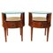 Mahogany Bedside Tables by Axel Larsson for Bodafors, Sweden, 1940s, Set of 2 1