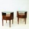 Mahogany Bedside Tables by Axel Larsson for Bodafors, Sweden, 1940s, Set of 2 2