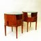 Mahogany Bedside Tables by Axel Larsson for Bodafors, Sweden, 1940s, Set of 2, Image 4