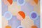 Natalia Roman, Large Diptych, Pastel Tones of Cool Futurist Checkered Pattern, Orange, Violet 2022, Image 7