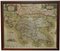 Mapa de acuarela de Peloponnesus Sive Morea I Laurenbergio de Jan Jansson, 1660, Imagen 1
