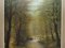 Van Overbroek, escena rural, década de 1880, pintura al óleo, enmarcado, Imagen 11