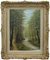 Van Overbroek, escena rural, década de 1880, pintura al óleo, enmarcado, Imagen 1