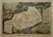 French Hand Watercolour Map of Dept des Hautes Pyrenees, 1856, Image 2