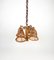 Rattan & Bamboo Pendant in the style of Louis Sognot, Italy, 1960s, Image 7